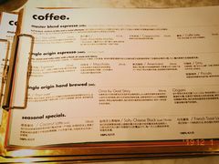 菜单-大酉·M Coffee(北京美术馆店)