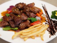 黑椒汁雪花肥牛-广东胜利宾馆西关粤中餐厅