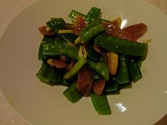 广东腊肠荷兰豆-天伦王朝酒店·盛华瑄餐厅