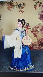 -后宫·古装汉服京剧儿童亲子全家福摄影