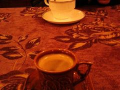 咖啡牛奶，意大利特浓-露西亚咖啡西餐厅(哈尔滨俄侨纪念馆店)