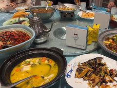 -海派美食·家宴海鲜青岛菜·石锅鲽鱼头(东方城店)