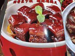 -东来菜馆•手抓海鲜家常菜•海鲜锅贴(鸽子窝店)