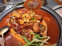 -探鱼·鲜青椒爽麻烤鱼(苏宁广场店)