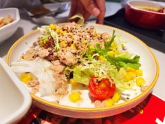 金枪鱼鲜蔬菜沙拉-豪客来牛排(华创国际广场店)