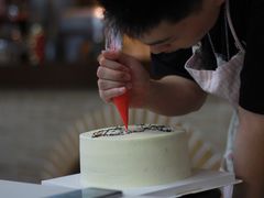 -咖咖熊蛋糕定制·蓝风车动物奶油