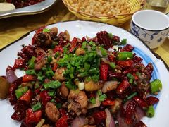 双椒小煎土鸡-乡土特色.冷锅鱼.牦牛肉汤锅