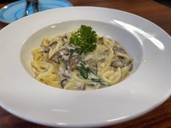 奶油蘑菇意面-莫多多餐厅