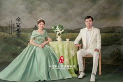 -时光纪亲子全家福照相馆(静安店母女写真父母纪念照)