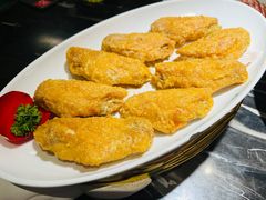 蛋黄鸡翅-新白鹿餐厅(虹桥南丰城店)