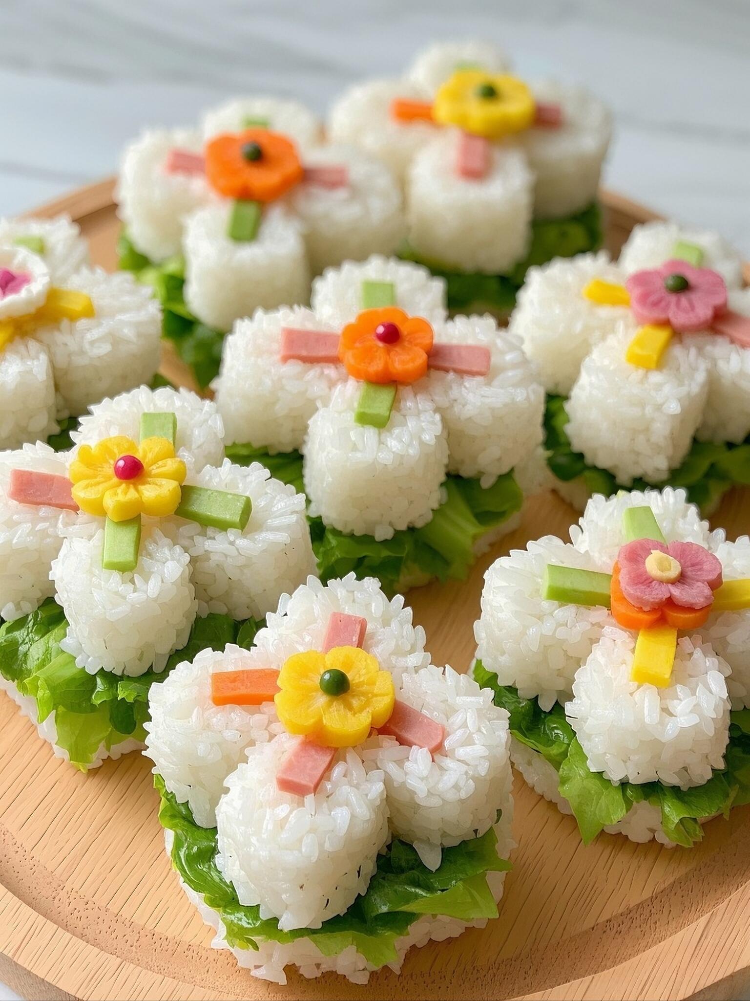 花朵饭团