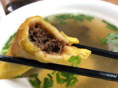 牛肉锅贴-草桥清真牛肉锅贴扁食店
