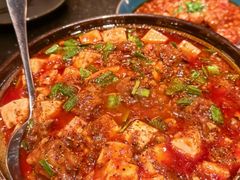 麻婆豆腐炖牛筋-华豫川酒家(大卫城店)