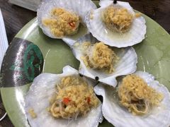 蒜蓉粉丝蒸大元贝-贞姨美食·老字号海鲜大排档