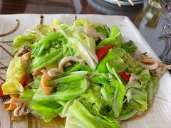 大蛤炒包菜-鸿运美食府