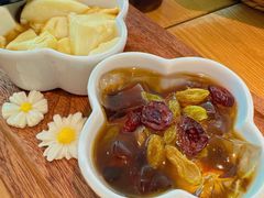 翻砂红糖双拼（冰粉&冰豆花）-花盐街·四川乐山小吃(西单大悦城店)