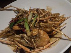 经典油爆沼虾-乔街深夜食堂·台州菜·高压锅生蚝(杭州总店)