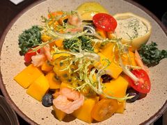 芒果鲜虾配薄荷百香果酱-反正(阿罗海城市广场店)