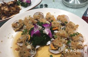 Garlic Fried Baby Scallop