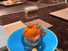 鱼子酱海胆-Ginza Onodera铁板烧(外滩十八号店)