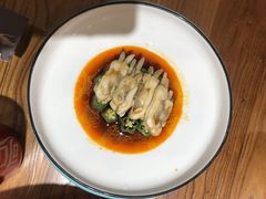 -东来菜馆•手抓海鲜家常菜•海鲜锅贴(鸽子窝店)
