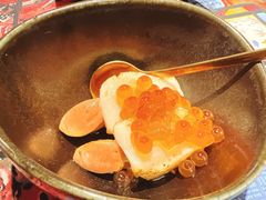 低温烧网贝配三文鱼籽-1218 GRILL 主厨