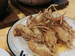 爆炒膏油虾-天宝食坊·啫啫煲大排档(西华路店)