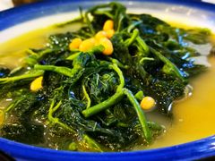 鸡汤黄豆桑叶芽-粤小馆(天安云谷店)