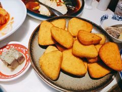 炸窝头片配臭豆腐-大海碗·京菜炸酱面(雍和宫店)