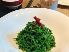 清炒蓬蒿-曾宴·楚菜(湖北省博物馆店)