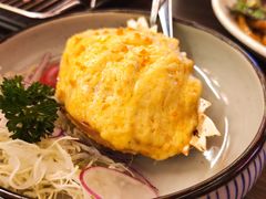 黄金海胆蟹壳烧-仙隐小鹿中華の日料(荣民龙首广场店)