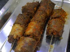 烤羊肠-撒拉人家.酸菜牦牛肉火锅