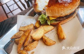 Classic Beef Burger with Fries