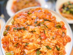 炒面片-清真华宇开锅羊肉