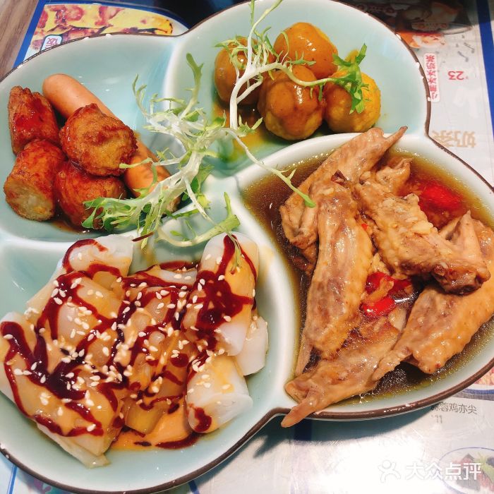 克茗冰室(金地威新中心店)招牌小吃拼盘图片