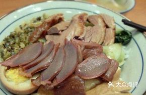 Goose Intestine and Goose Kidney Rice