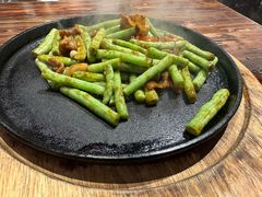 乡下虾酱花肉啫豆角-广府乡下·饭庄(新港东路店)