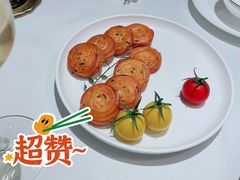 葱油饼佐番茄鹅肝-民国红公馆(老门东店)