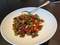 小炒黄牛肉-鱼乐轩·俄罗斯海鲜直供餐厅(群力店)