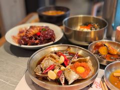 -草家酱蟹炭火烤肉店(珲春南路一店)