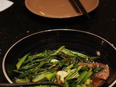 豆豉鲮鱼油麦菜-华豫川酒家(大卫城店)