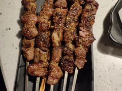 热气羊肉串-京韵胡同·酱香羊蝎子火锅涮肉(长寿路店)