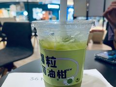 -36抹茶·千层与鲜果茶(欢乐海岸店)
