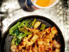 千页豆腐铁板饭加鸡排-南京大学-第9食堂
