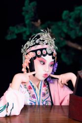 -后宫·古装汉服京剧儿童亲子全家福摄影