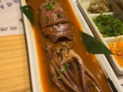 北海道蒜香鱿鱼-鳗鲔·料理小馆