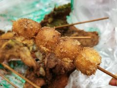 炸鹌鹑蛋-清真王强炸串
