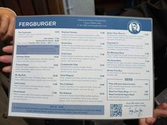 菜单-Fergburger(皇后镇店)