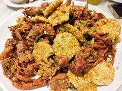 咸蛋黄焗大红袍龙虾-袁老大龙虾(石鼓路总店)