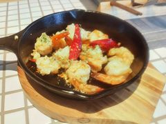 橄榄油煎虾-小满Grainkitchen(滨江商业广场店)